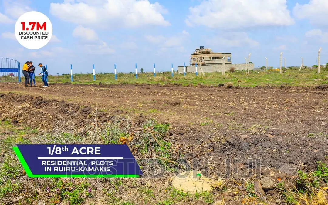 1/8th ACRE Plots, Kamakis, Kiratina Area^Ew