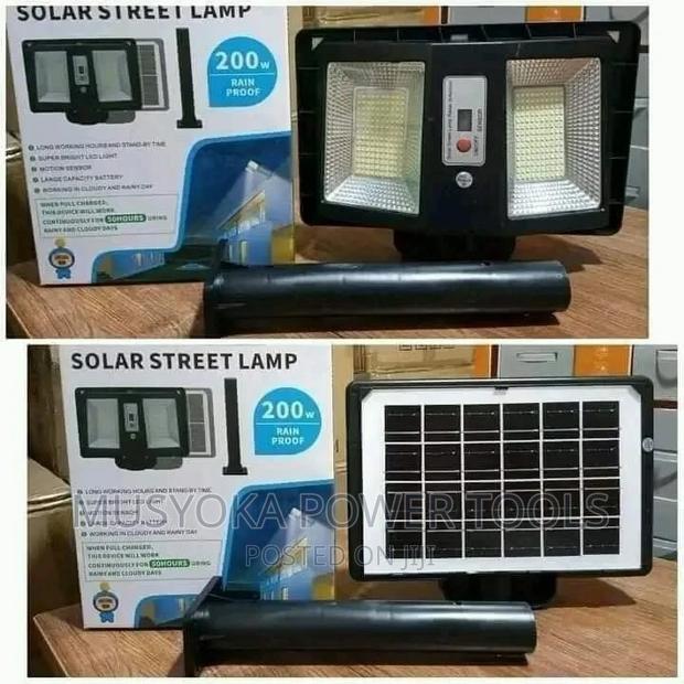 200 Solar Street Light With Motion ,Darkness Sensors 200W