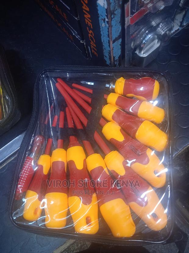 10pcs Screwdriver Set Mixture of Stars and Flat Drivers - main view