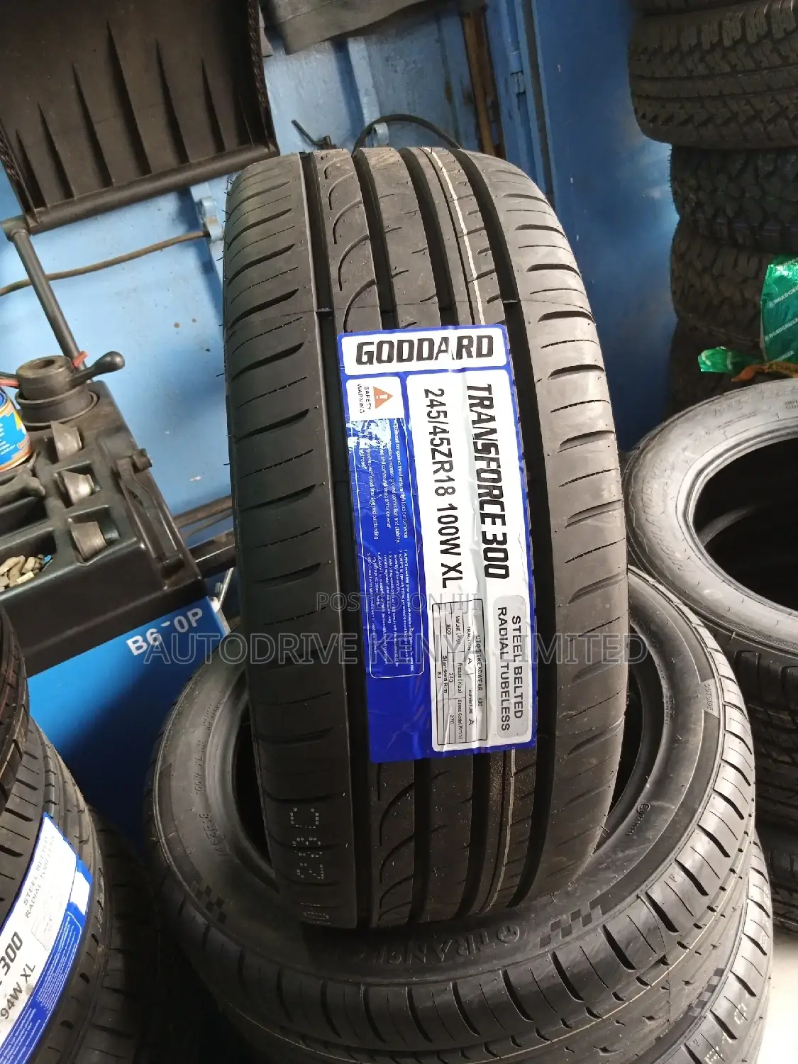 245/45r18 Goddard Tyre