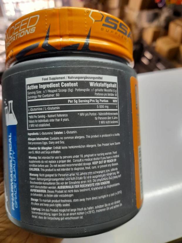 Unflavoured Glutamine - thumbnail 4