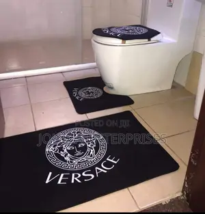 Designer Toilet Set Mats ( 3 Pcs)