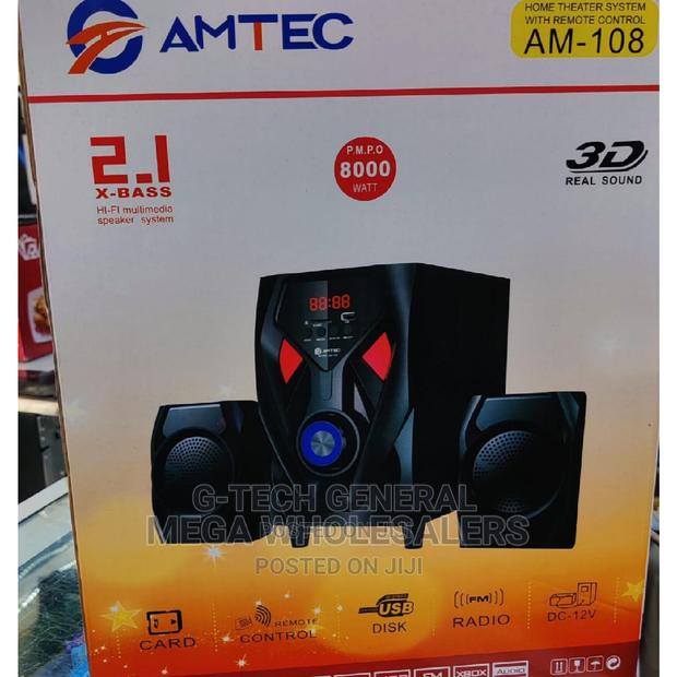 Amtec Am-108 2.1ch Multimedia Speaker System