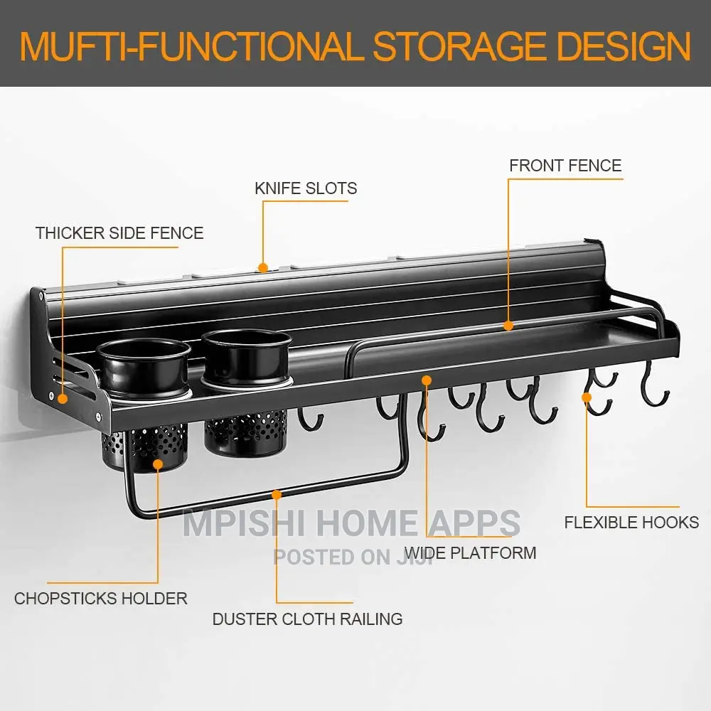 Aluminum Kitchen Floating Shelf