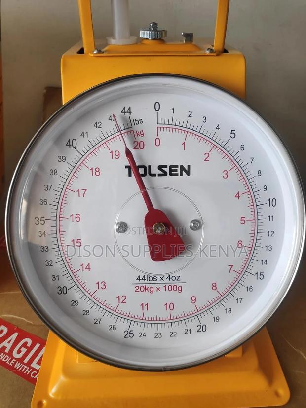 Tolsen Spring Table Scale Weighing Scale 20kg Kitchen Scale - thumbnail 3