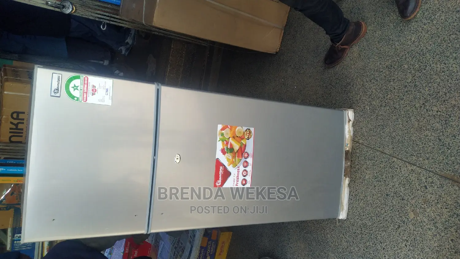 213 Liters 2 Door Direct Cool Fridge, Silver- Rf/217