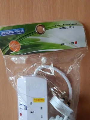 Extension Cables JSB 6 Way 10 Metres Extension Cable Surge