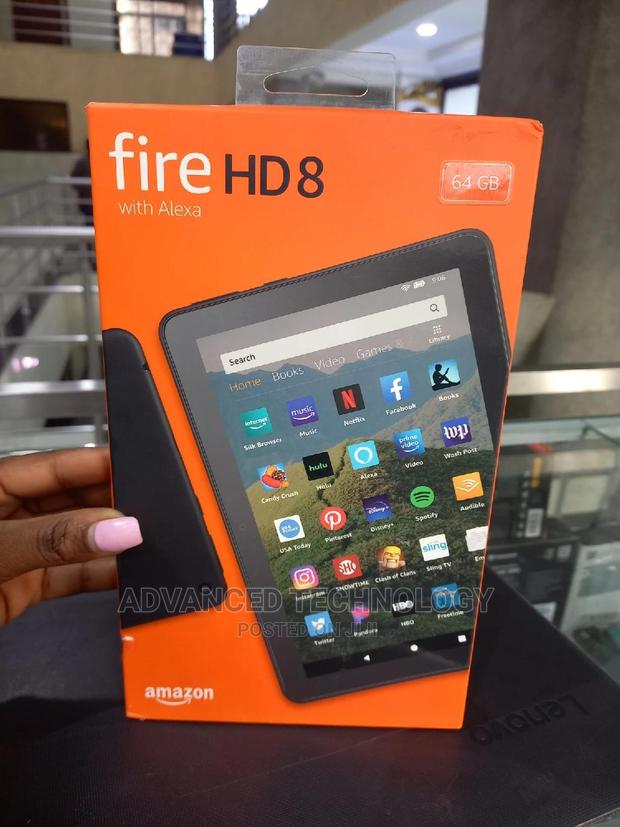 New Amazon Fire HD 8 64 GB Black - thumbnail 2