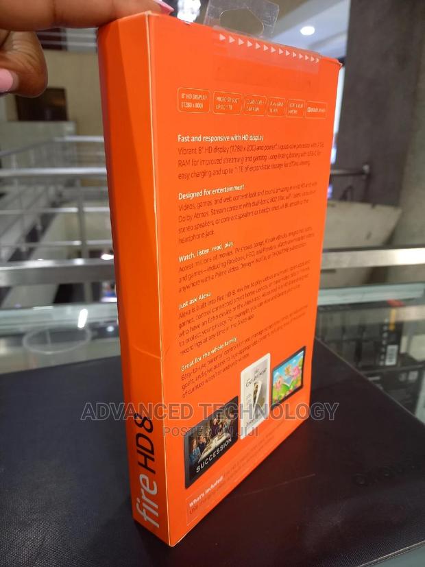 New Amazon Fire HD 8 64 GB Black - thumbnail 3