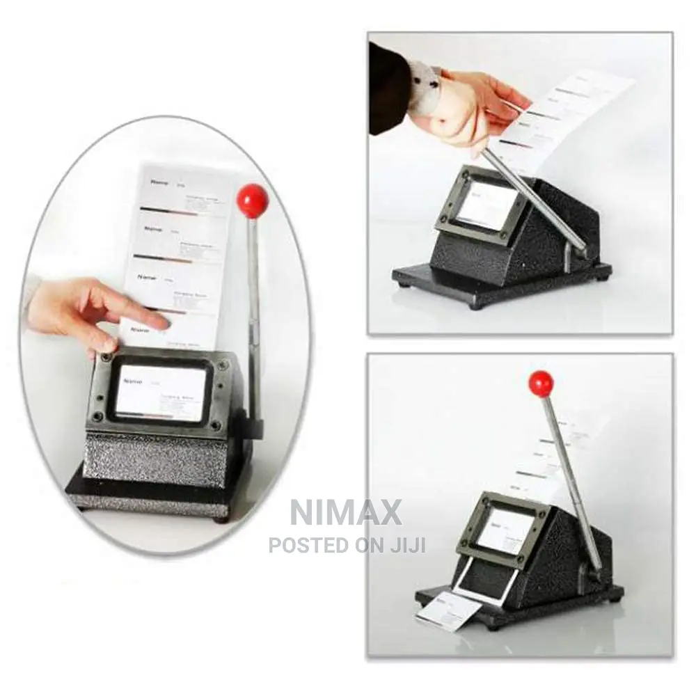 Die Cutter for PVC ID Card Full Metal Body