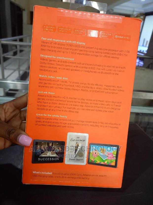 New Amazon Fire HD 8 64 GB Black - thumbnail 4