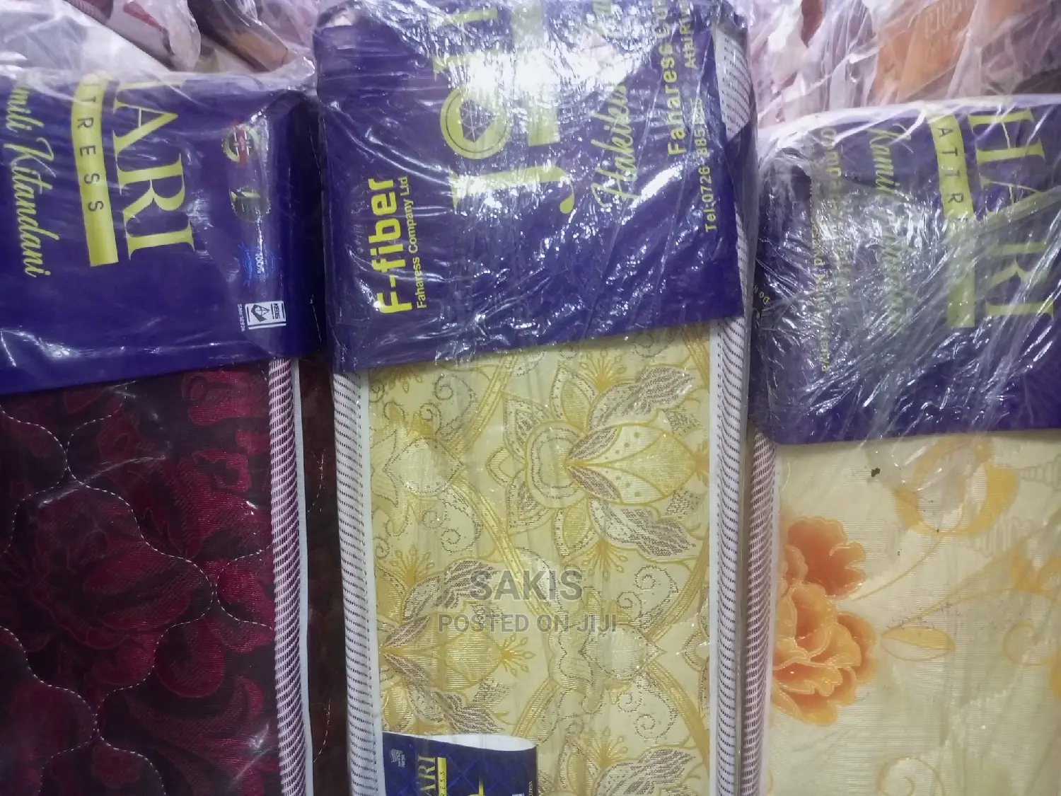 Unbeatable! 6 X 6 X 8 Heavy Duty Quilted Mattresses. Fibre!
