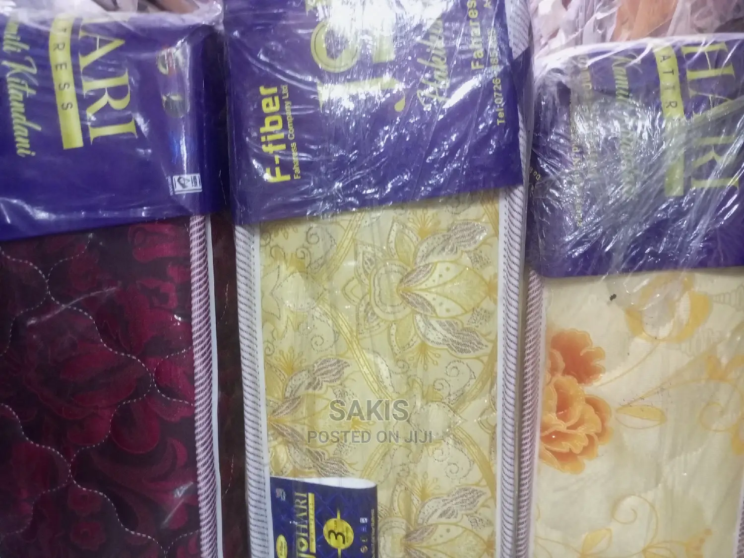 Unbeatable! 6 X 6 X 8 Heavy Duty Quilted Mattresses. Fibre!
