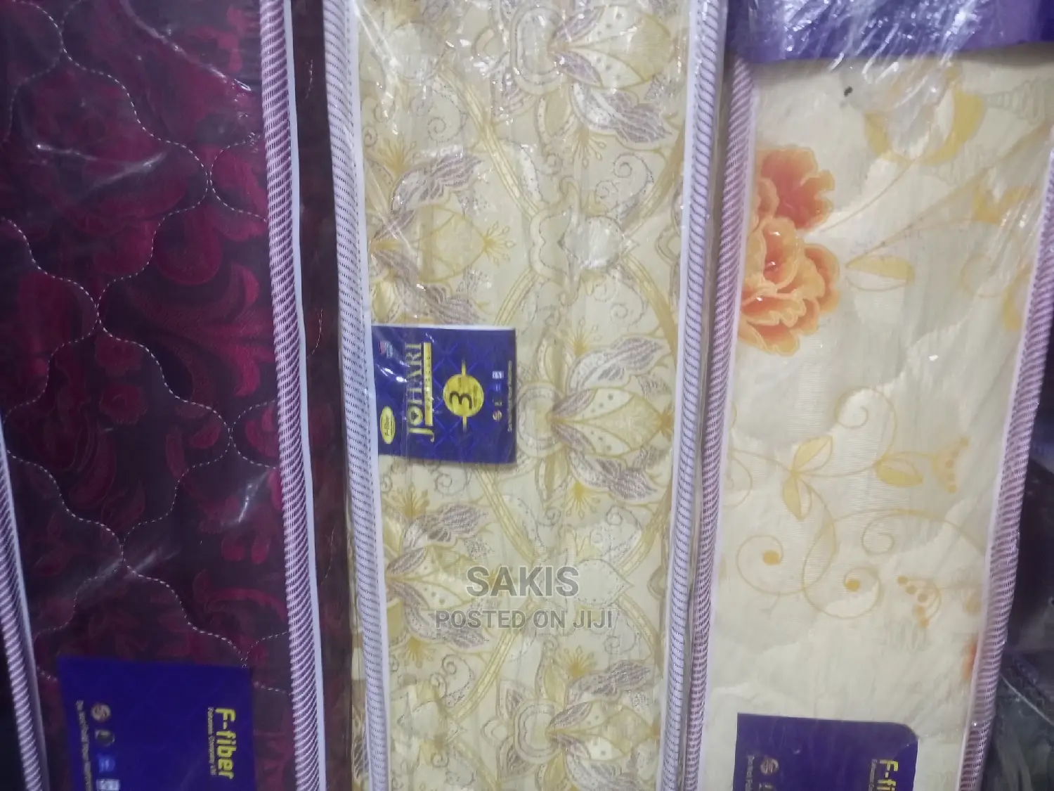 Ultimate Sleep! 6 X 6 X 8 Fibre Mattresses. Heavy Quilted