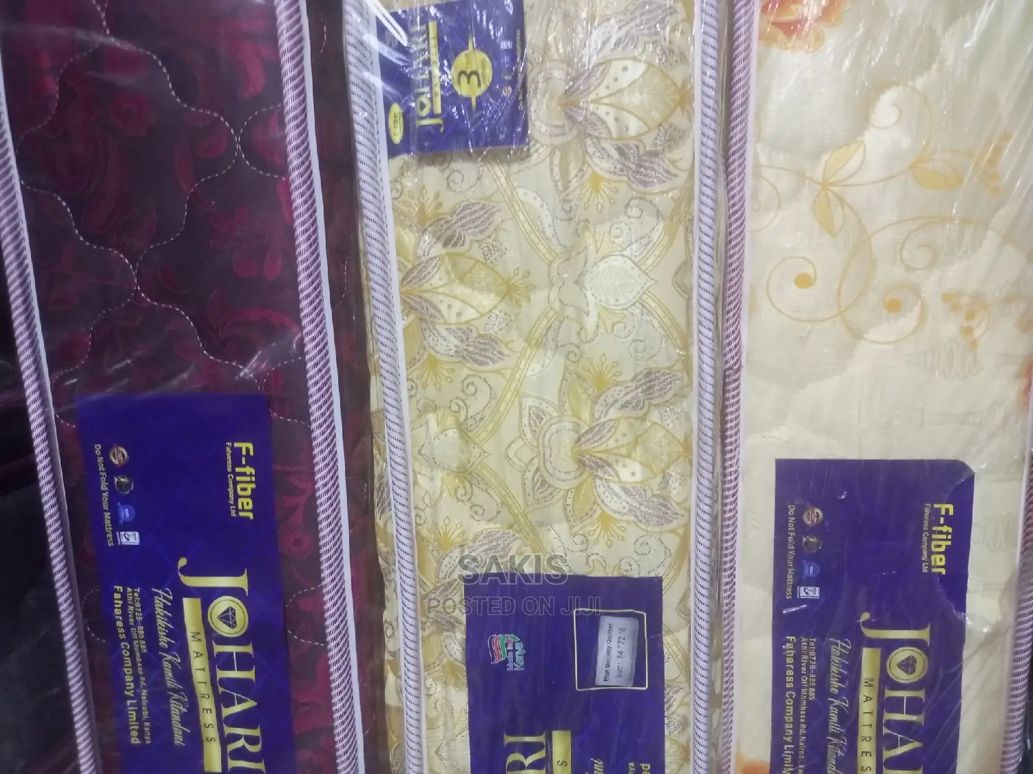 Perfect Rest! 6 X 6 X 8 HD Quilted Mattresses. Free Delivery