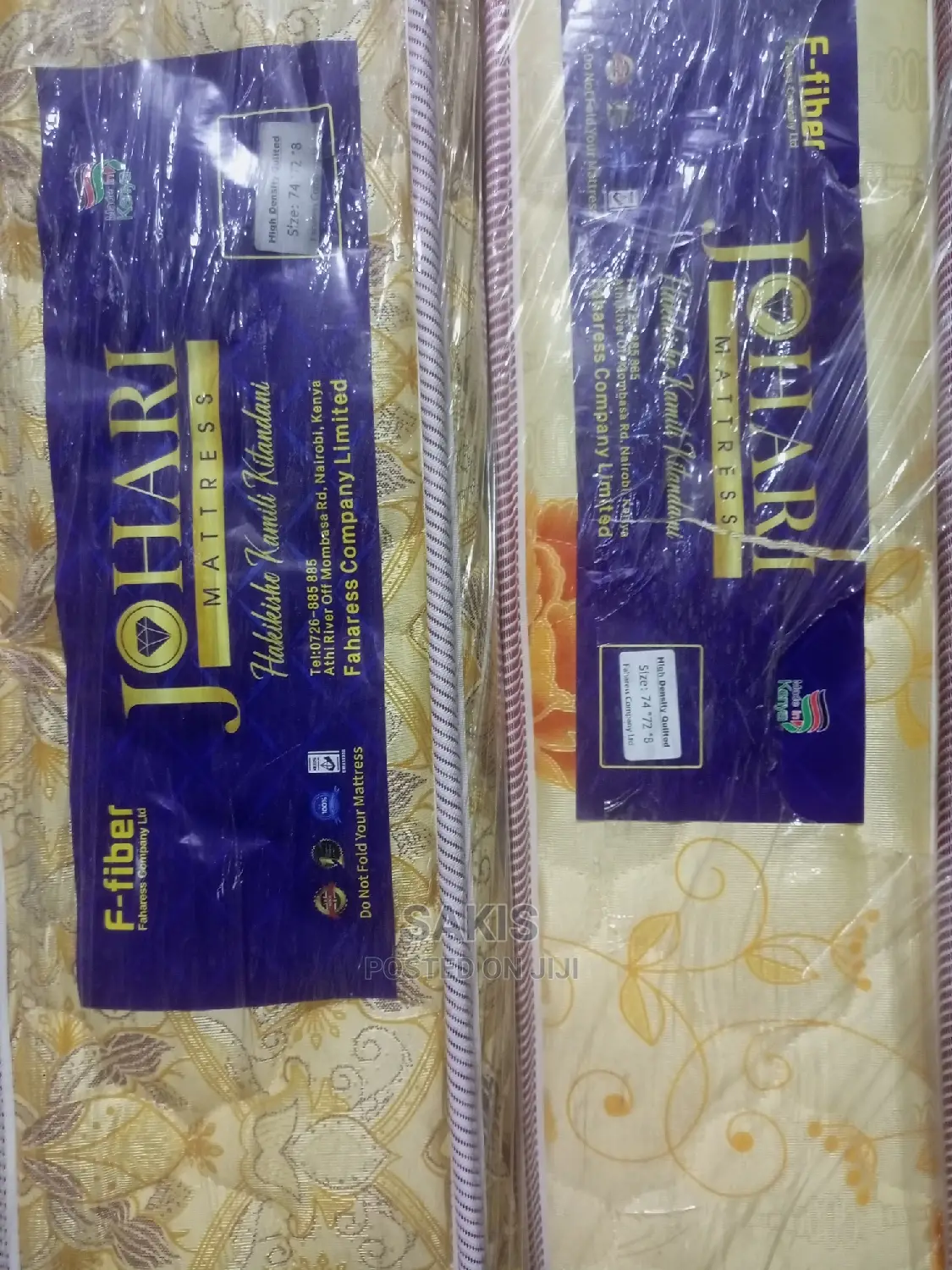 Shop Now! 5 X 6 X 8" Fibre HD Quilted Mattresses. Tukuletee?
