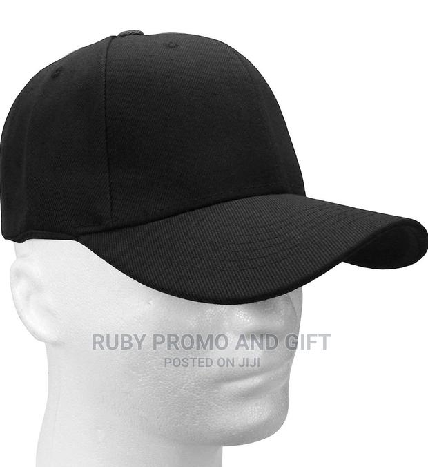 Black Baseball Cap - main view