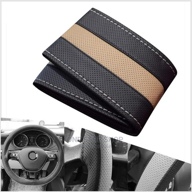 Steering Knitting Leather Cover