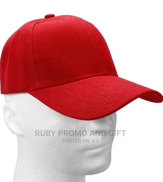 Red Baseball Cap - main view