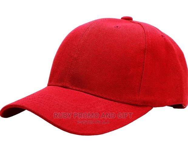 Red Baseball Cap - thumbnail 2