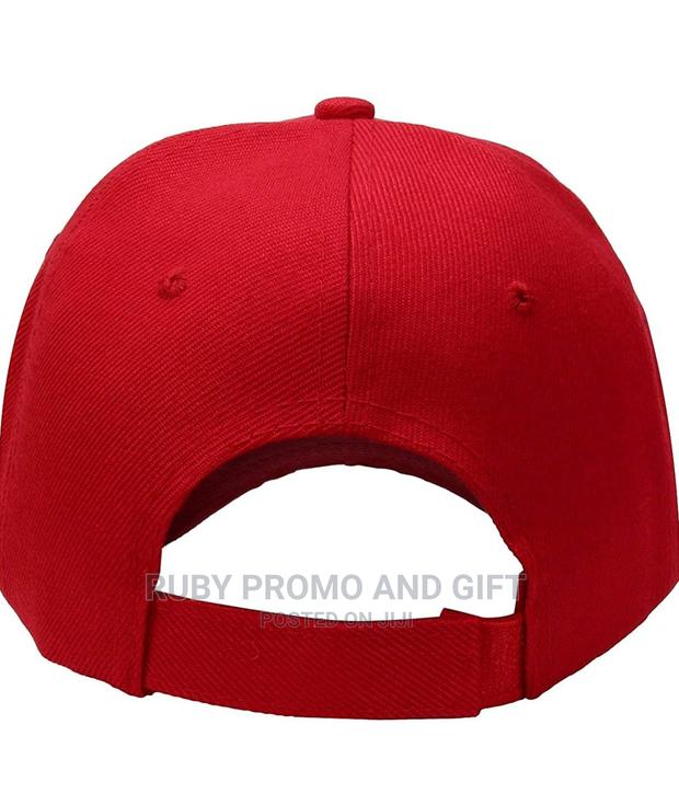 Red Baseball Cap - thumbnail 4