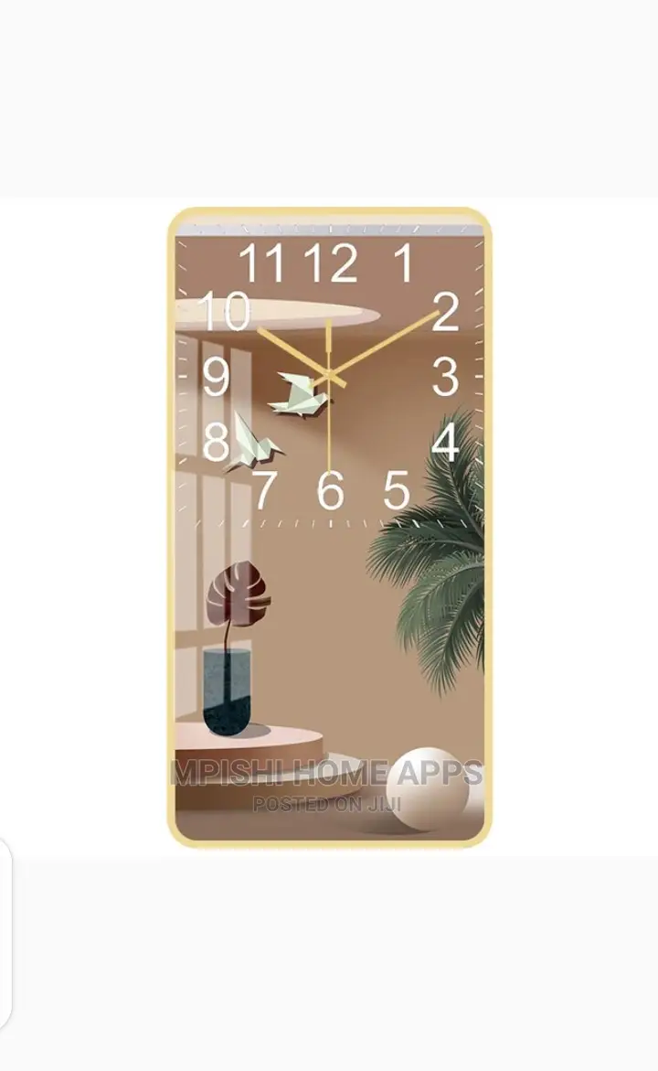 Crystal Porcelain Clock