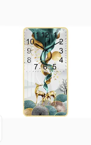 Crystal Porcelain Clock