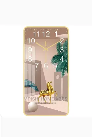 Crystal Porcelain Clock