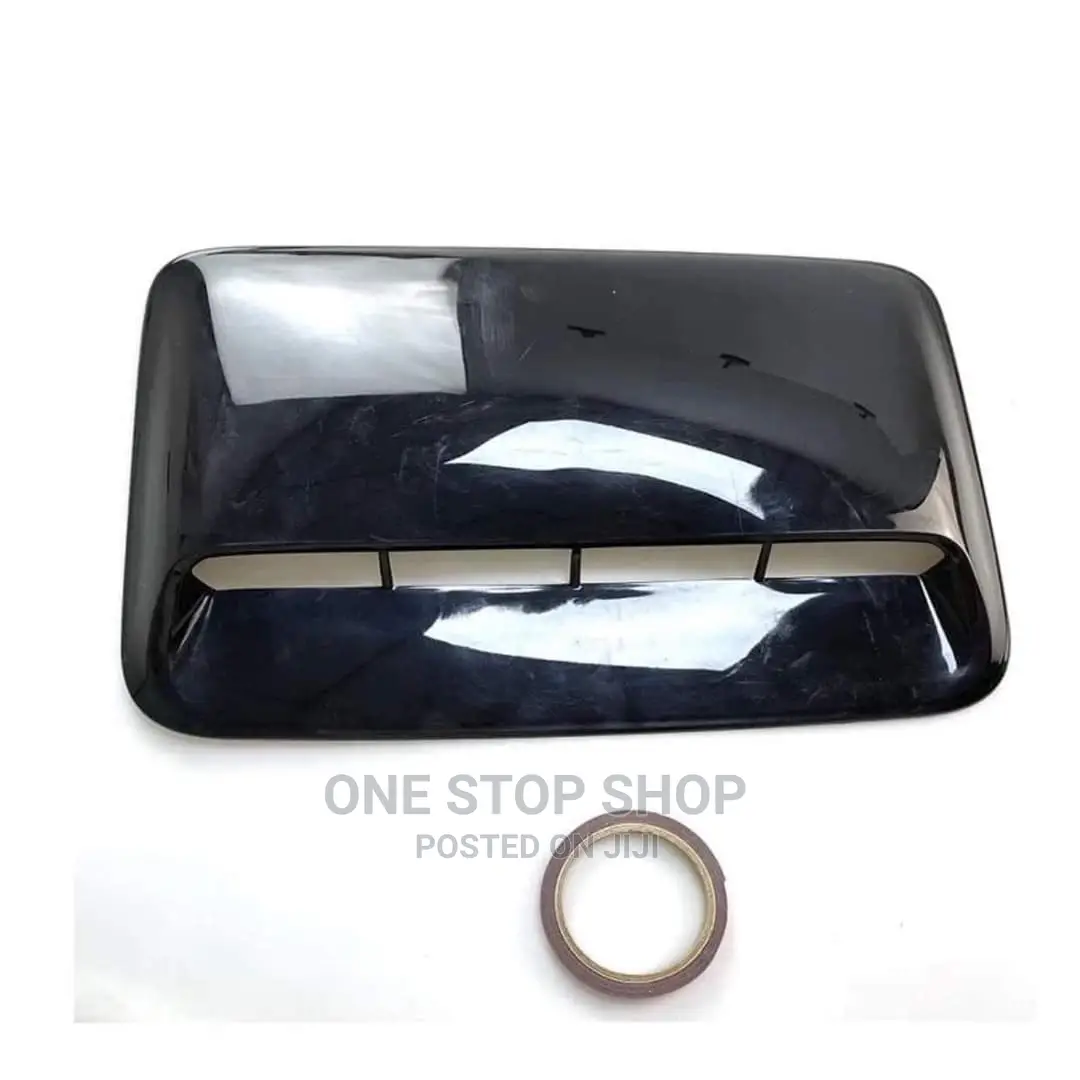 Ar Bonnet Installed With Gloss Black Hood Scoop Decor