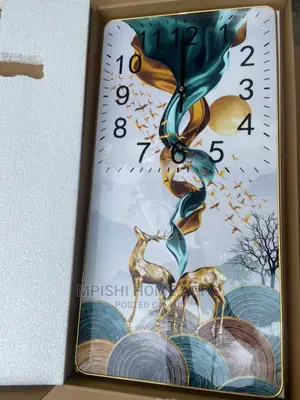 Crystal Porcelain Clock