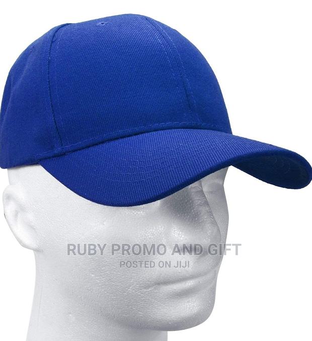 Royal Blue Baseball Caps - main view