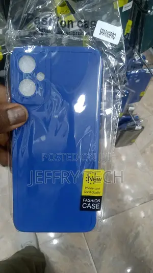 Case for Tecno Spark 9 Pro Premium Soft Silicone Bumper Blac