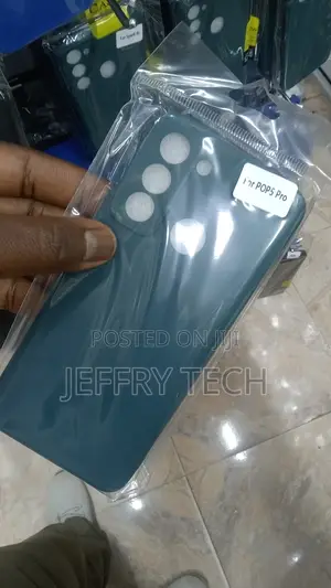 Ase for Tecno Pop 5 Pro Soft Silicone Protective Cover Bumpe
