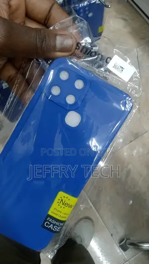 Infinix Smart 6 Soft Silicone Bumper Shell Black Flexible Ru