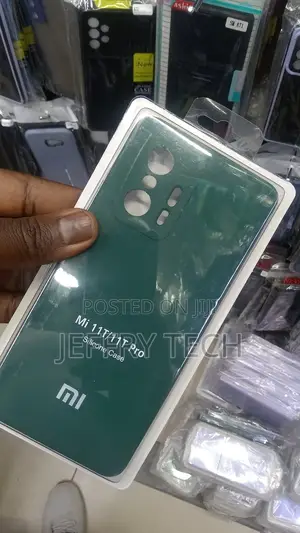 Xiaomi 11T Cover Original Liquid Silicone Soft Shockproof Ca
