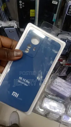 Liquid Silicone Mi Xiaomi 12 Pro 5G Back Cover Case| Microf