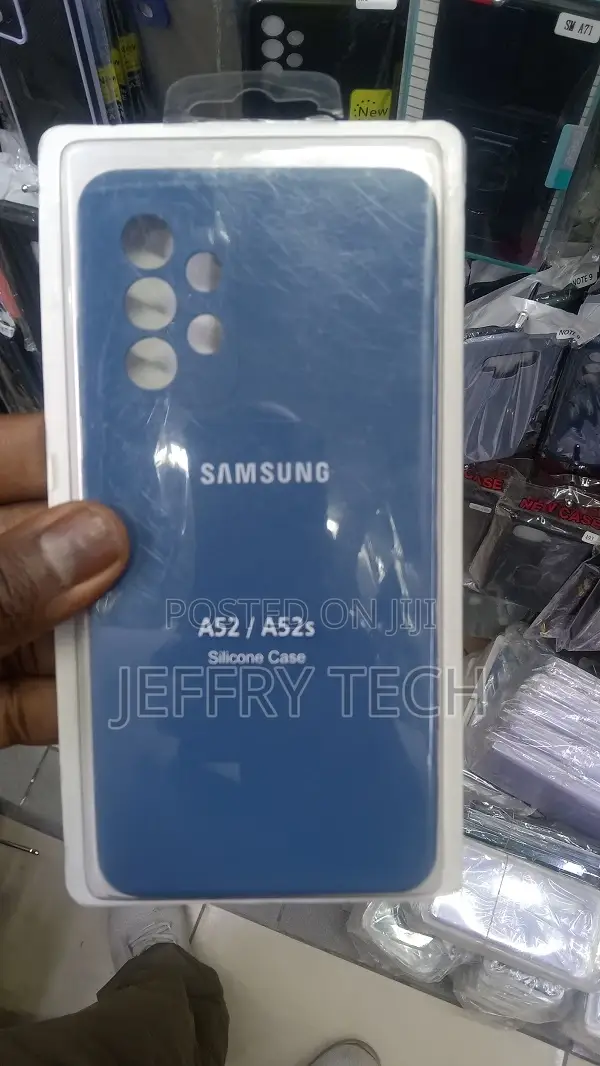 Back Cover for Samsung Galaxy A52 / A52s 5g Soft Silicone S