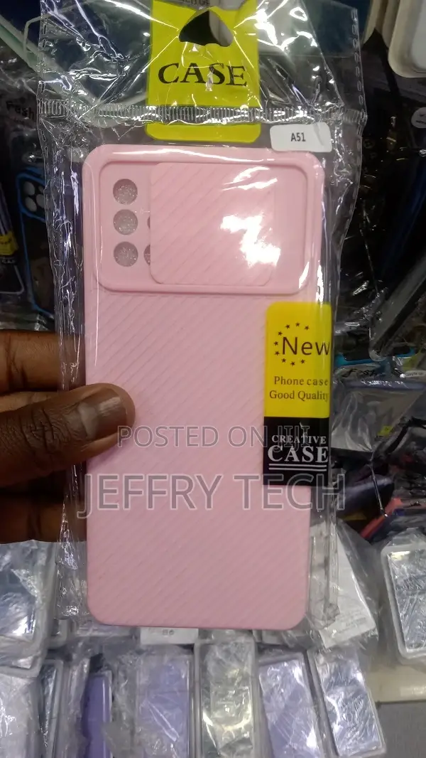 Galaxy A51 Case With Slide Camera Lens Cover Protection Shel