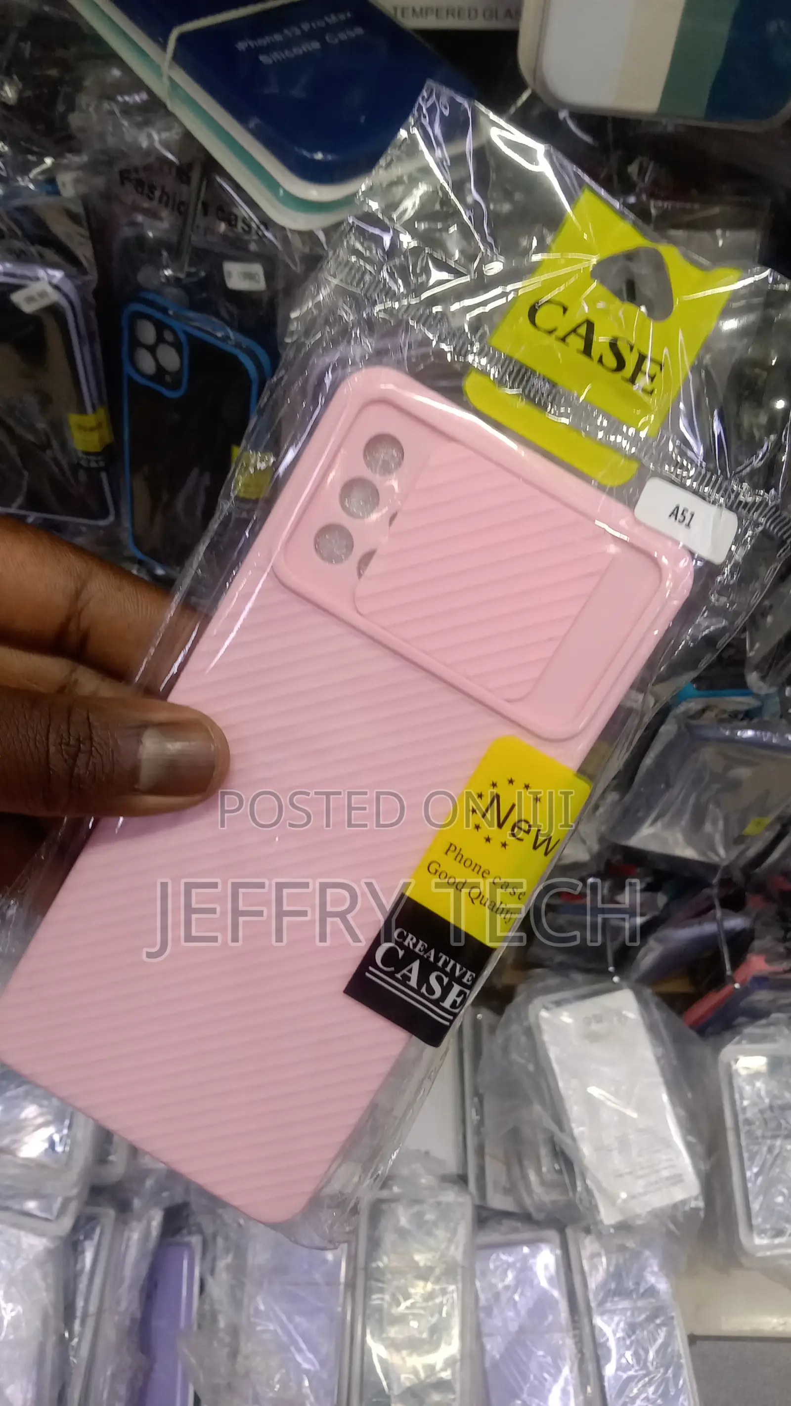Galaxy A51 Case With Slide Camera Lens Cover Protection Shel