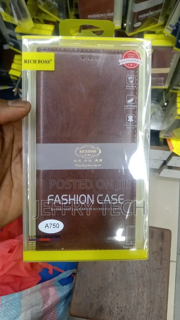 Samsung Galaxy A7 2018 / A750, Protective Wallet Flip Case P