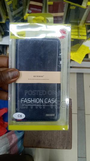 Rich Boss Leather Flip Cover Wallet Cover Case for Tecno C5 - thumbnail 2