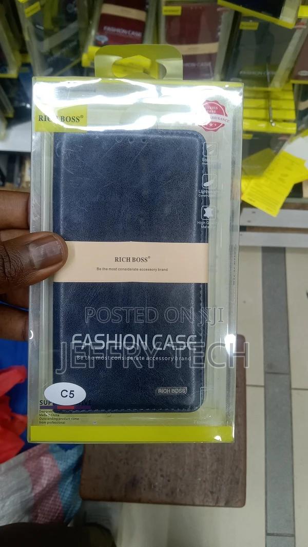 Rich Boss Leather Flip Cover Wallet Cover Case for Tecno C5 - main view