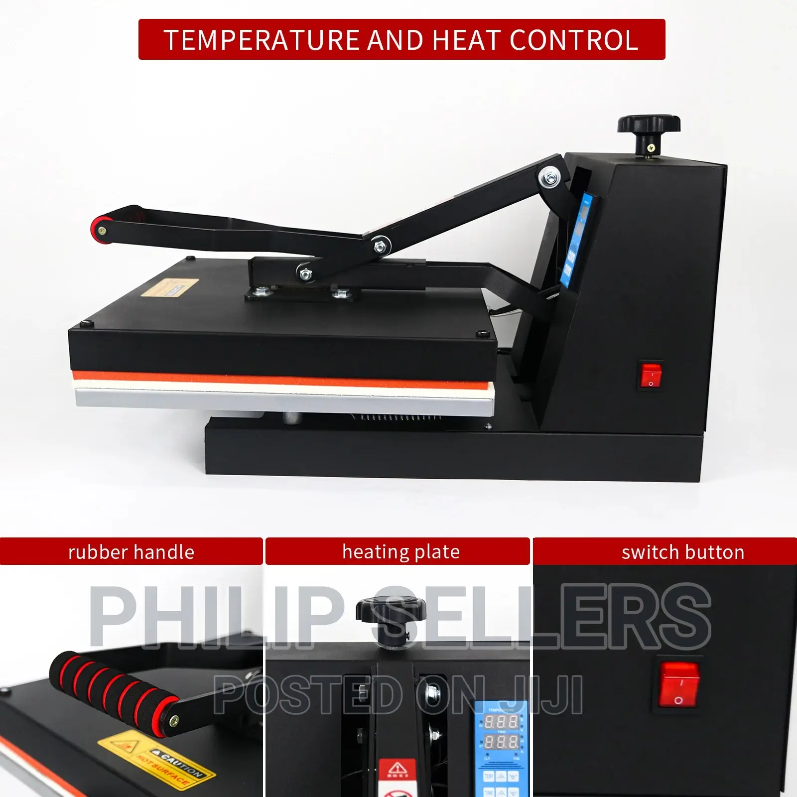 15*15 Inch Heat Press Machine for Digital T-Shirt
