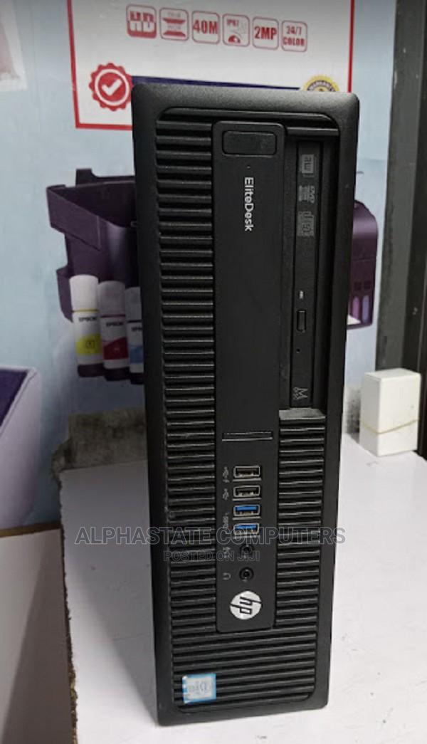 Hp Elitedesk Core I5 Desktop Cpu 6th Gen 4gb/500gb - main view