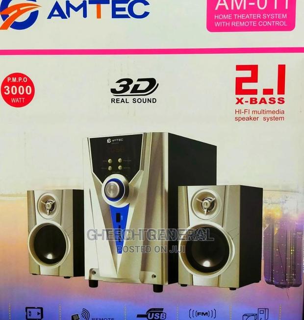 Amtec AM-011 Sub Woofer Bluetooth,FM,USB-2.1 CH
