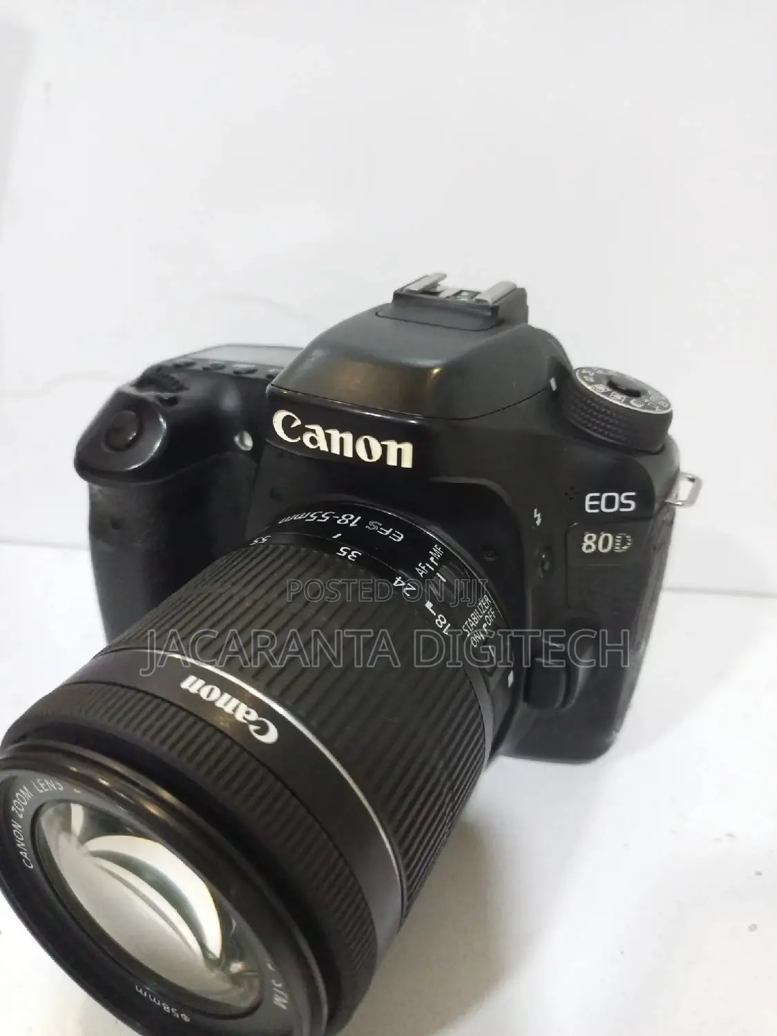 Canon Eos 80d With 18-55mm Lens (Refurbished)
