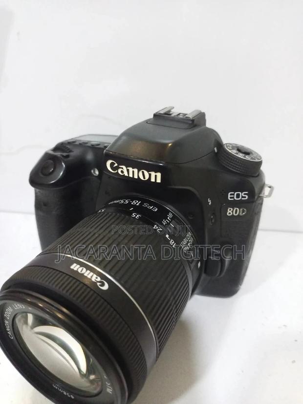 Canon Eos 80d With 18-55mm Lens (Refurbished)