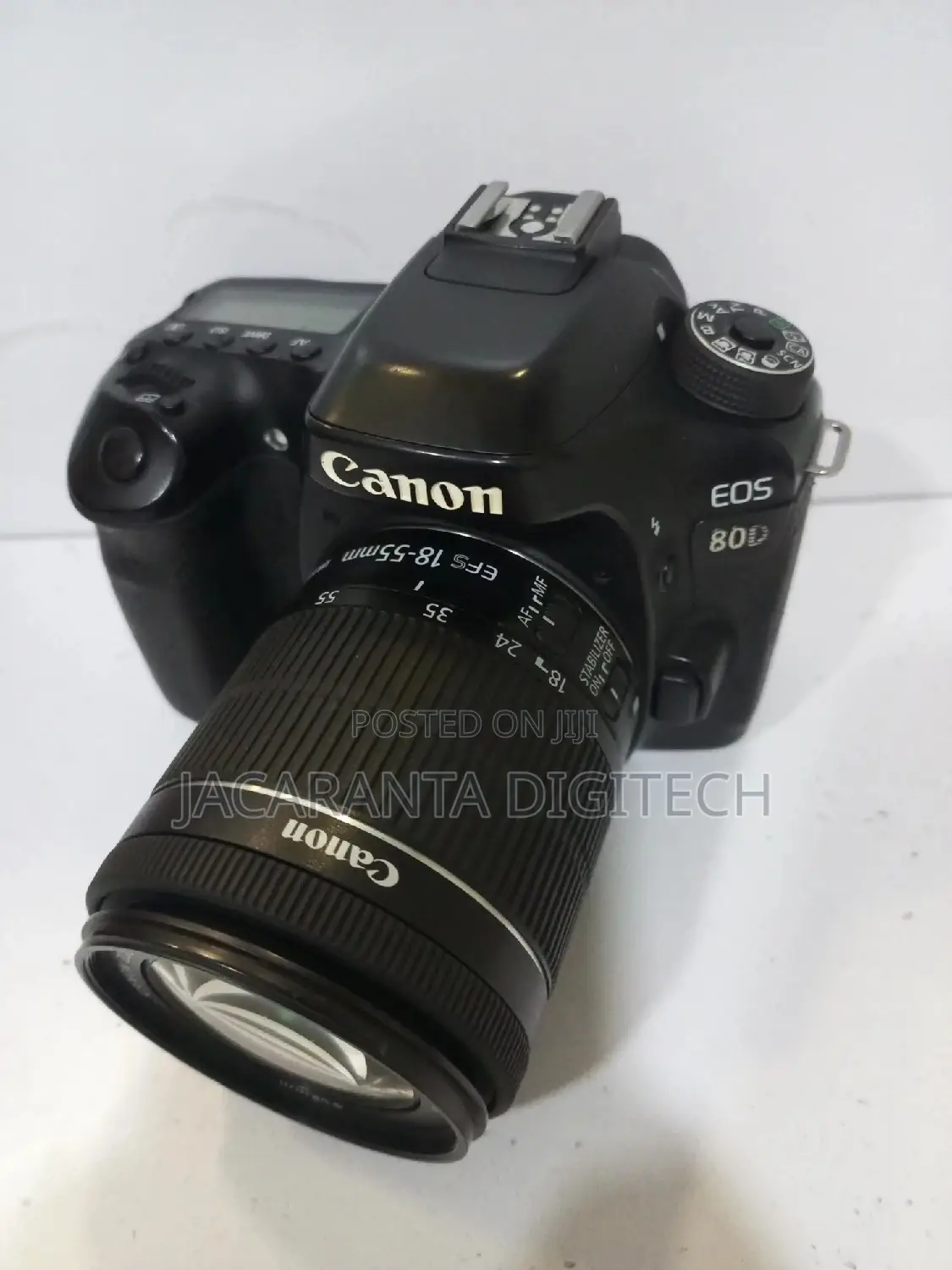 Canon Eos 80d With 18-55mm Lens (Refurbished)