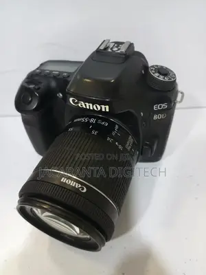 Canon Eos 80d With 18-55mm Lens (Refurbished)