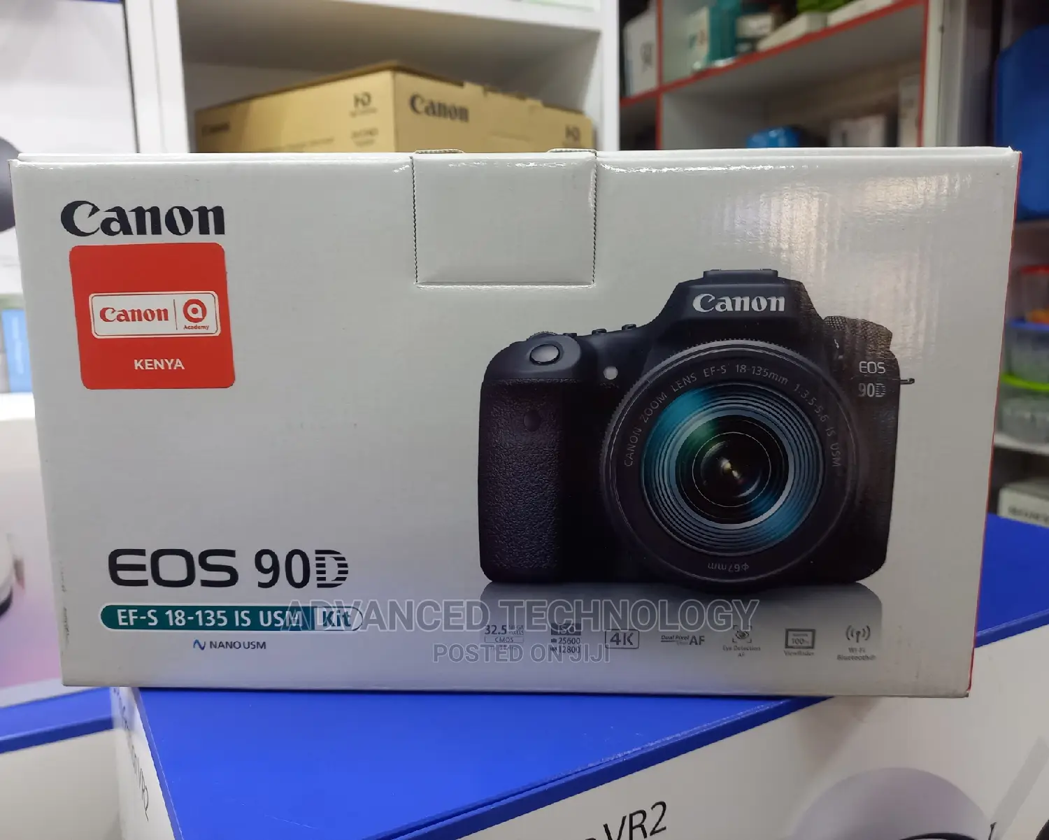 Eos Canon 90D EF-S 18-135 IS USM Kit